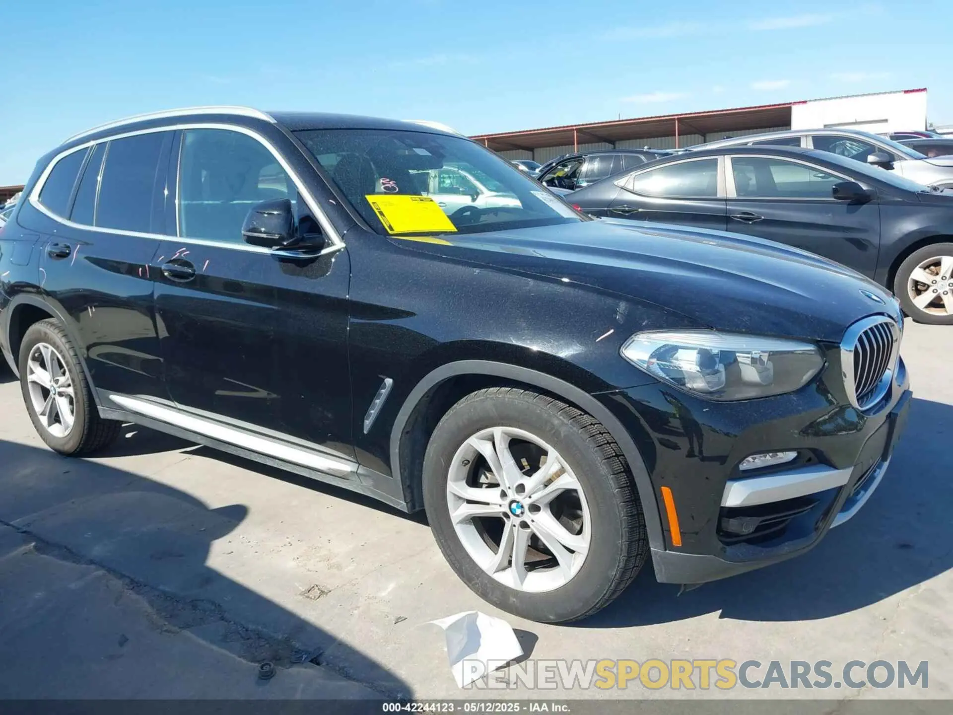 1 fotografías del automóvil dañado 5UXTR9C57KLD94095 BMW X3 2019