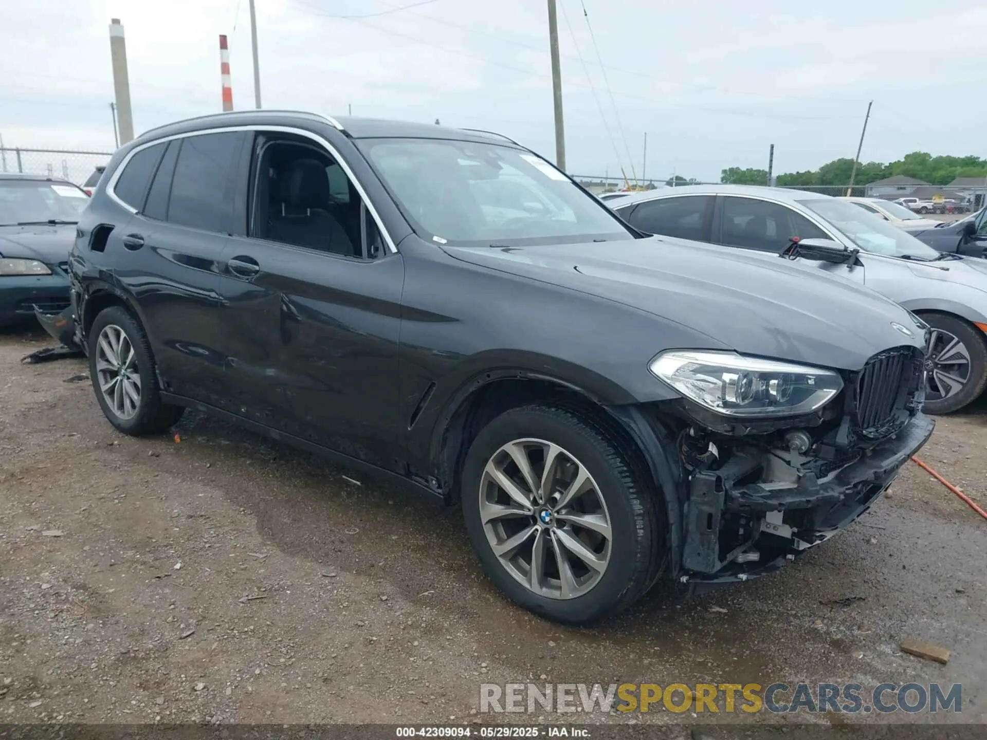 1 fotografías del automóvil dañado 5UXTR9C57KLD96770 BMW X3 2019