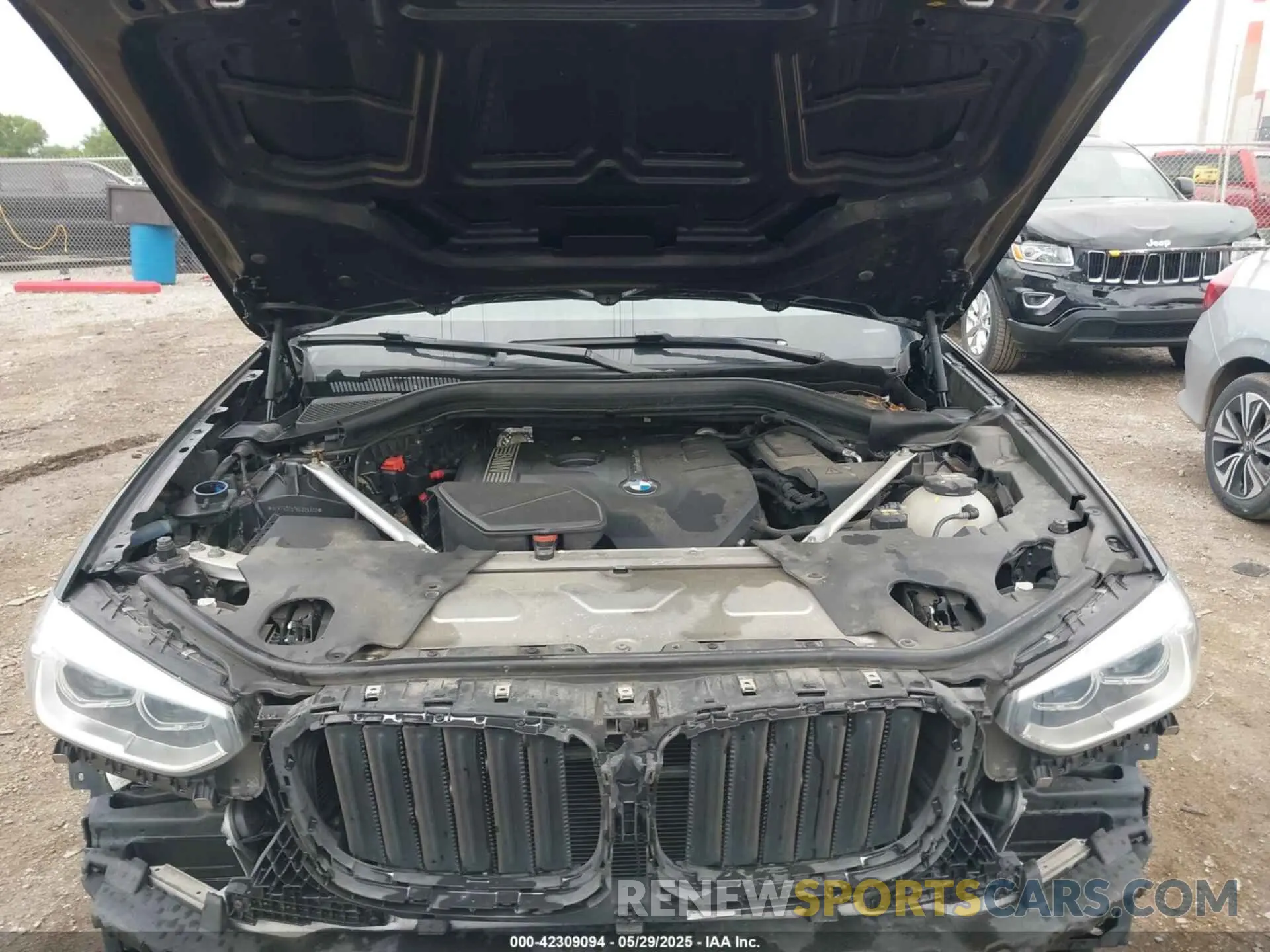 10 fotografías del automóvil dañado 5UXTR9C57KLD96770 BMW X3 2019