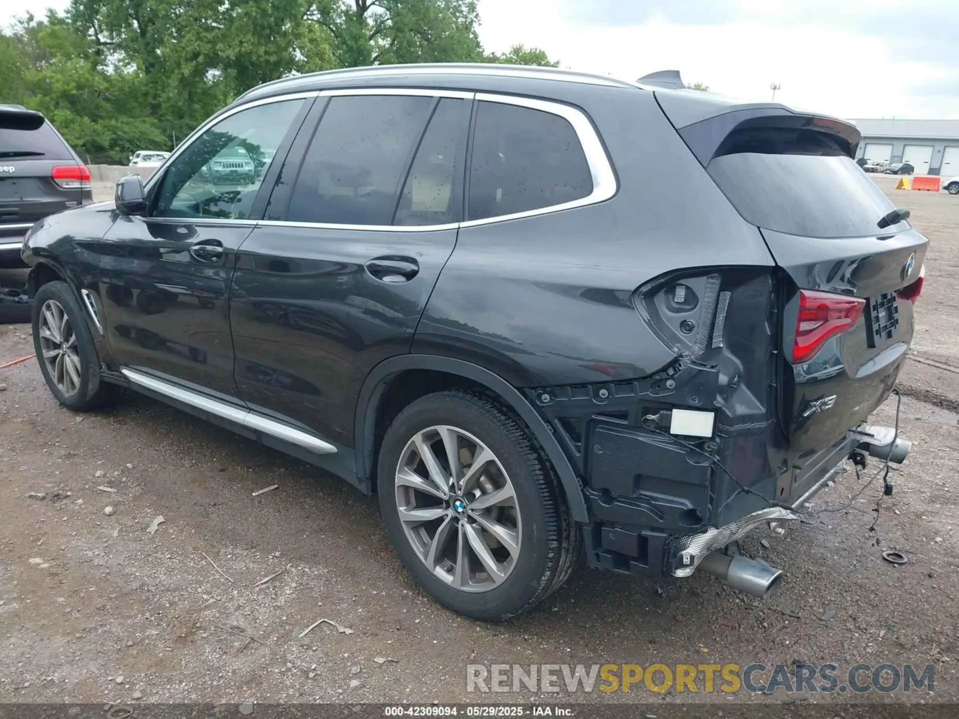 3 fotografías del automóvil dañado 5UXTR9C57KLD96770 BMW X3 2019