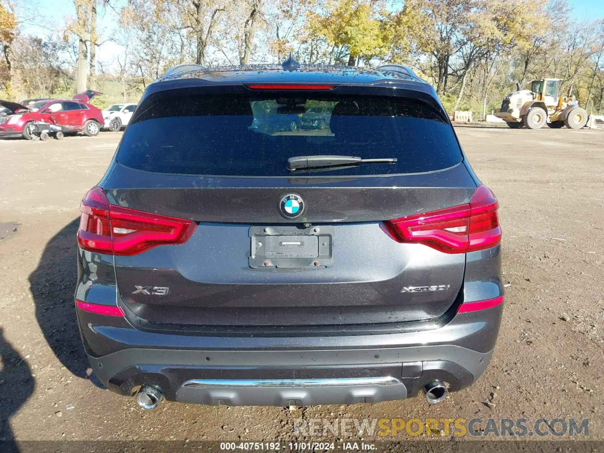 16 fotografías del automóvil dañado 5UXTR9C57KLE17830 BMW X3 2019