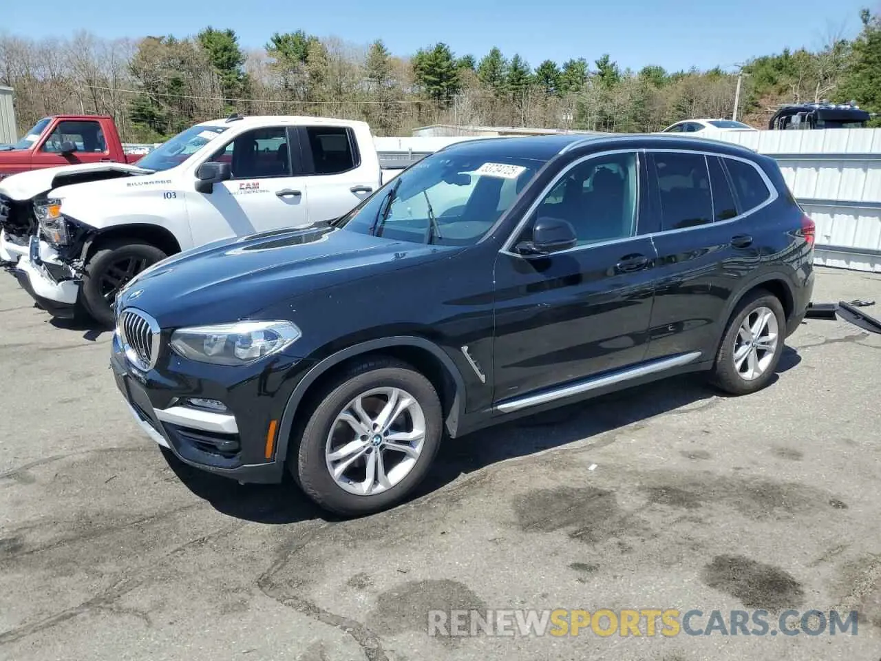1 fotografías del automóvil dañado 5UXTR9C57KLP97717 BMW X3 2019