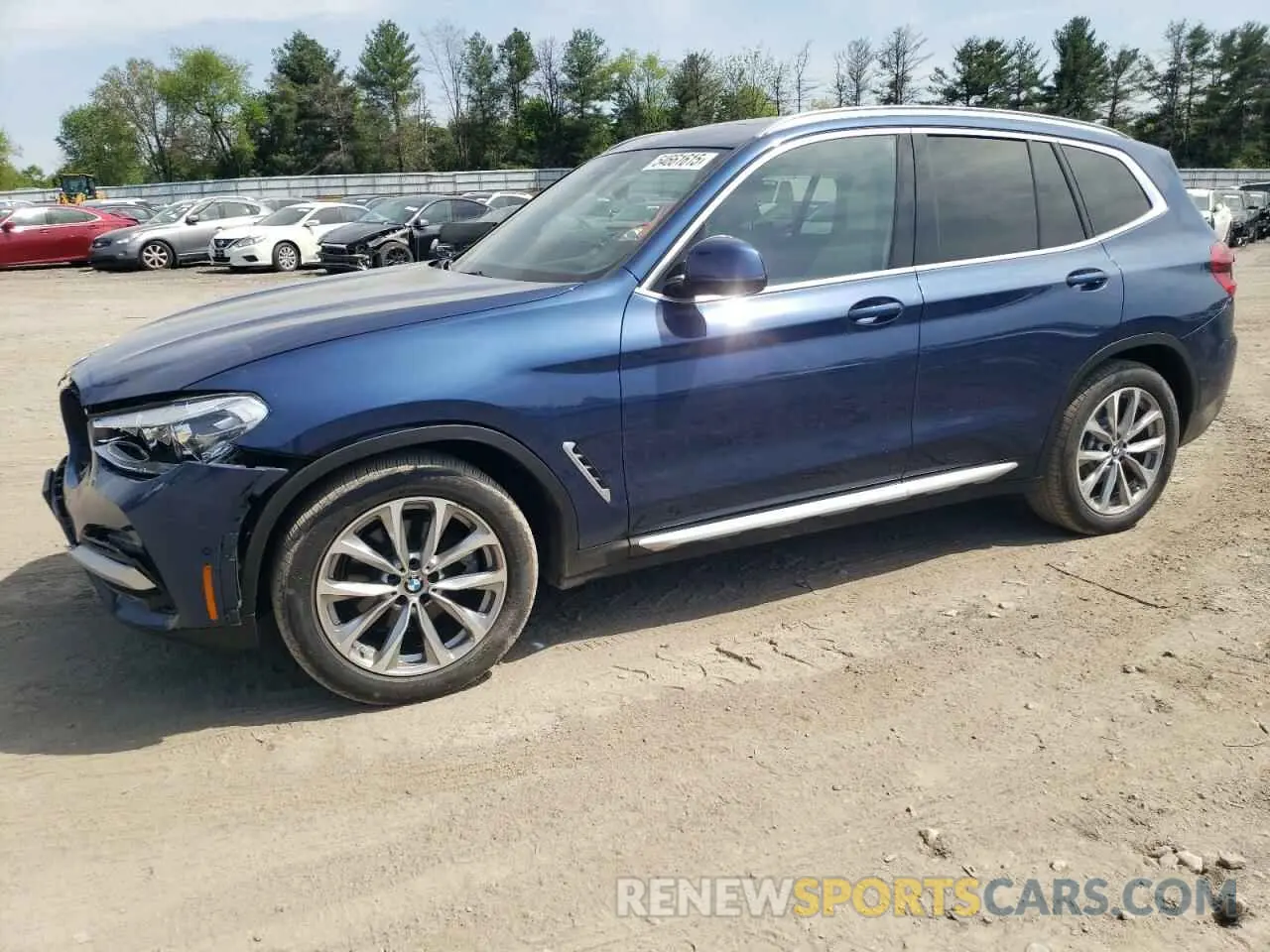 1 fotografías del automóvil dañado 5UXTR9C57KLR09819 BMW X3 2019