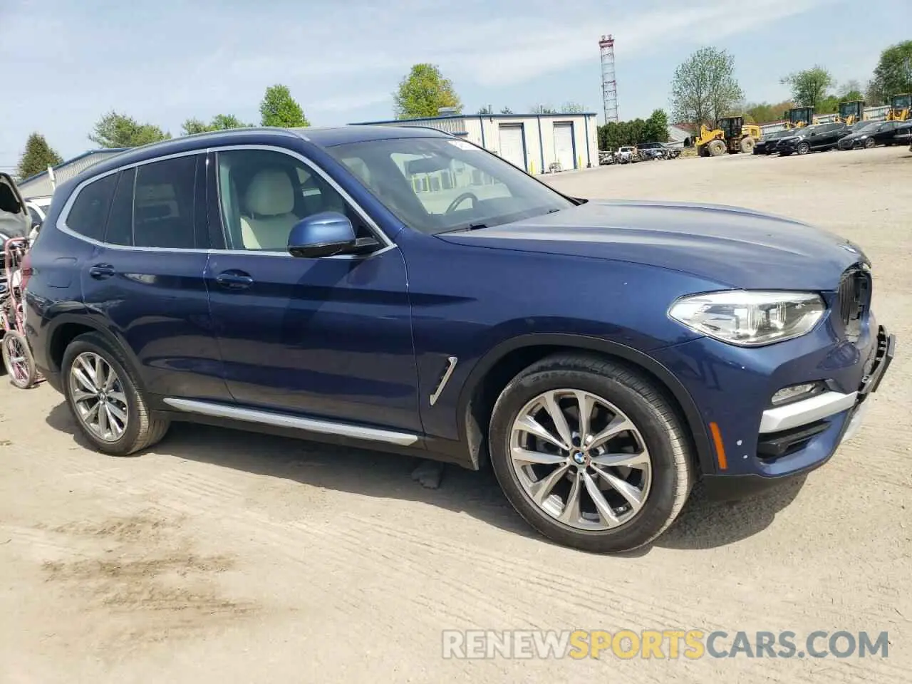 4 fotografías del automóvil dañado 5UXTR9C57KLR09819 BMW X3 2019