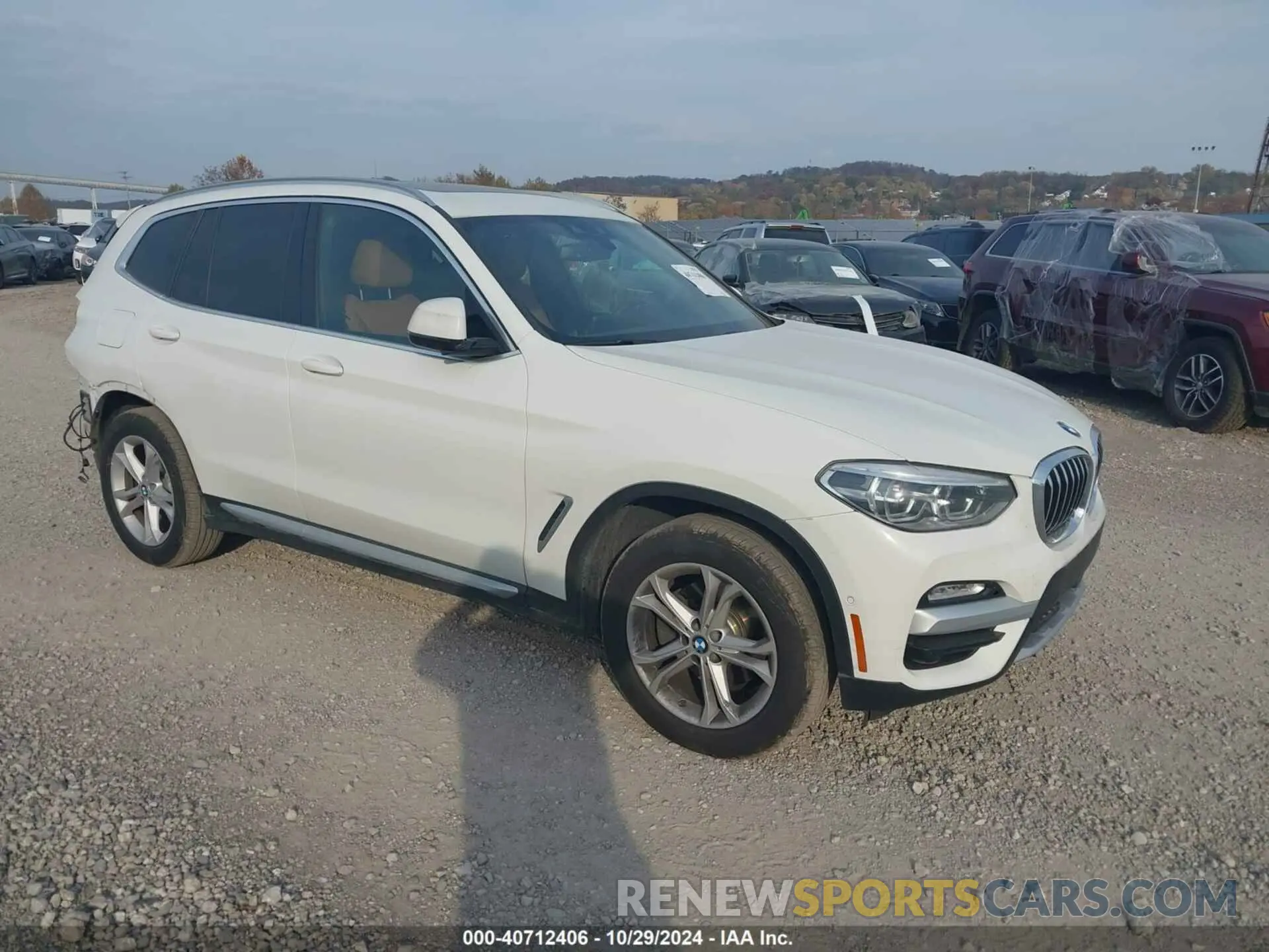 1 fotografías del automóvil dañado 5UXTR9C57KLR10727 BMW X3 2019