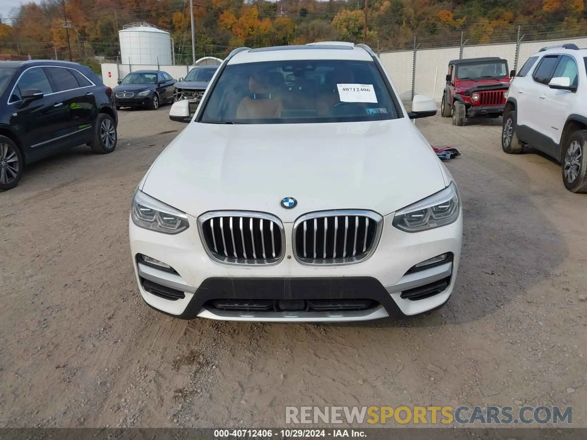 13 fotografías del automóvil dañado 5UXTR9C57KLR10727 BMW X3 2019
