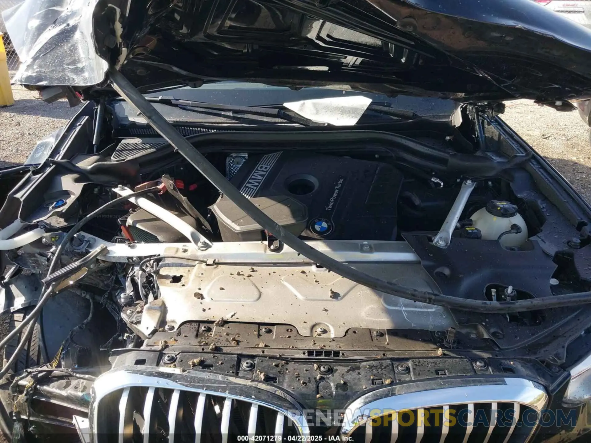 10 fotografías del automóvil dañado 5UXTR9C58KLD92243 BMW X3 2019