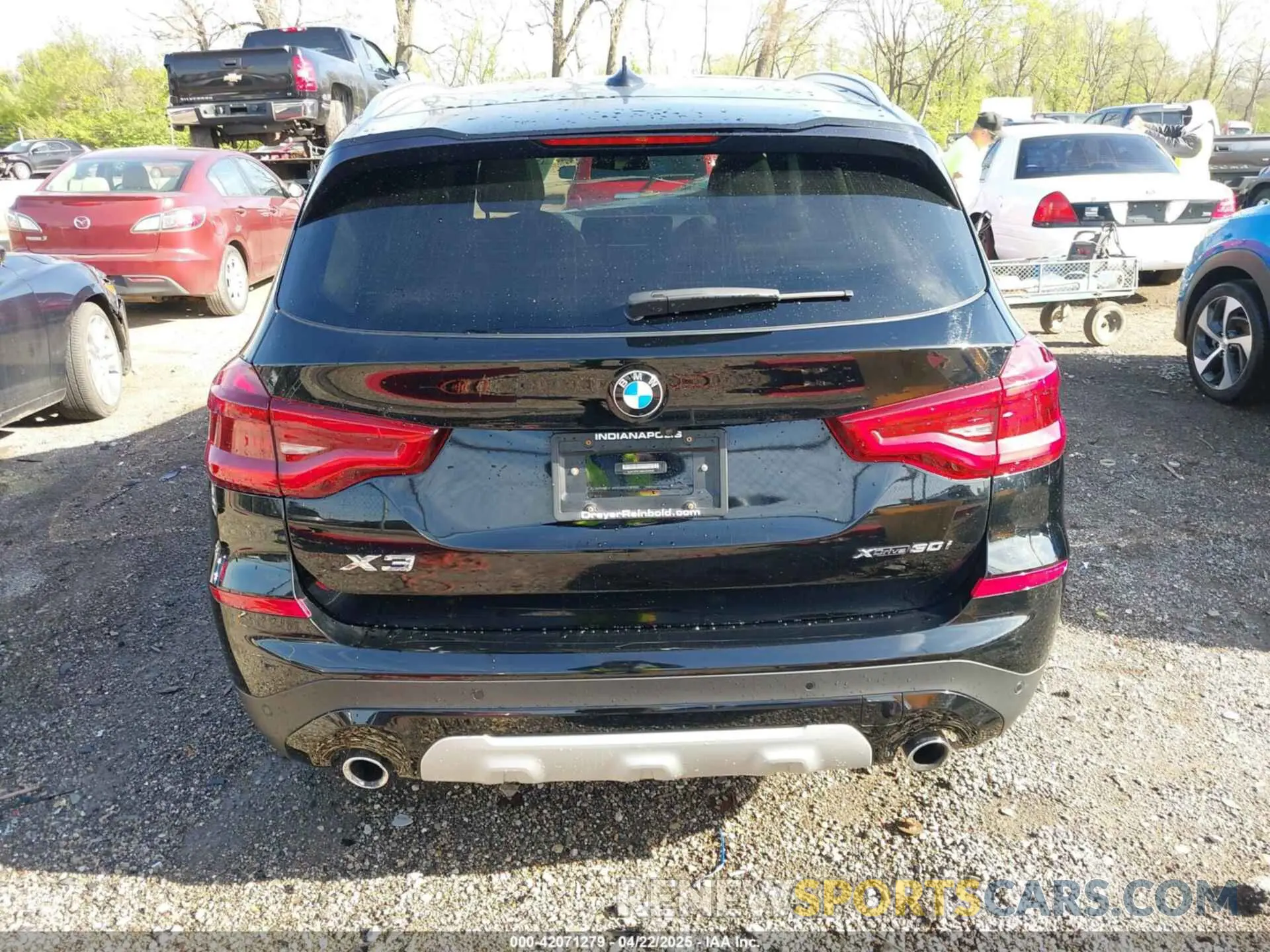 16 fotografías del automóvil dañado 5UXTR9C58KLD92243 BMW X3 2019