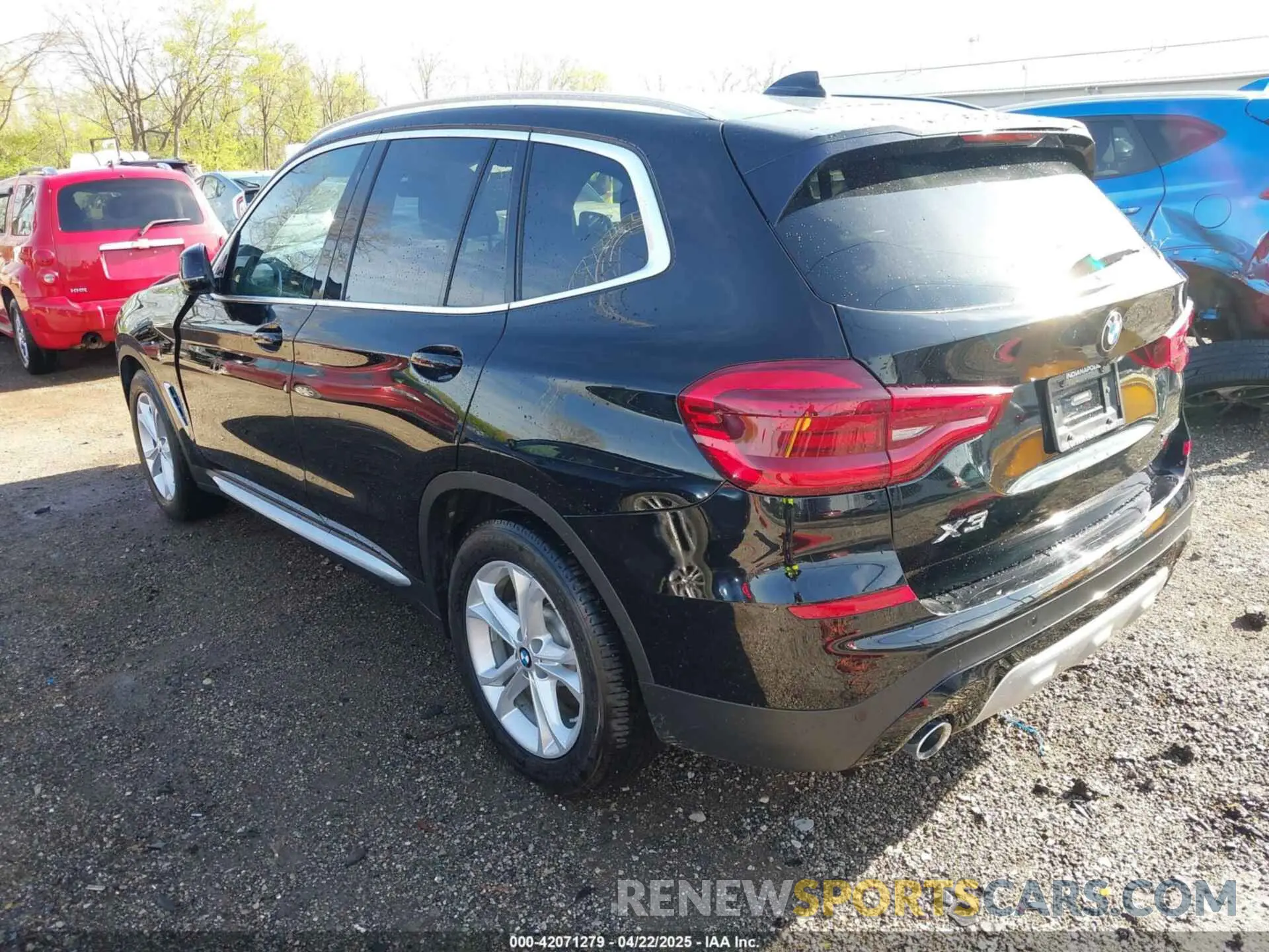 3 fotografías del automóvil dañado 5UXTR9C58KLD92243 BMW X3 2019