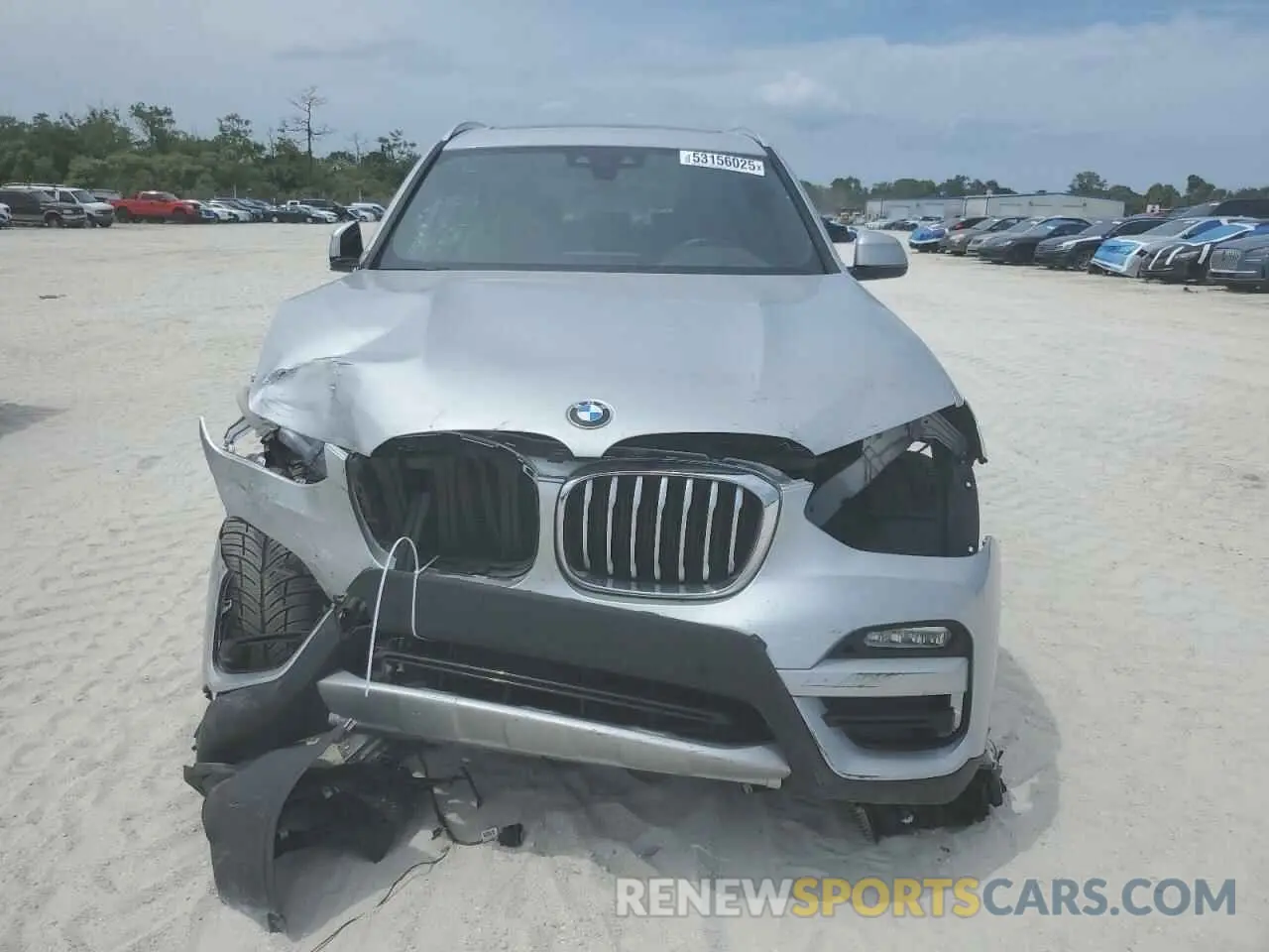 5 fotografías del automóvil dañado 5UXTR9C58KLD93442 BMW X3 2019