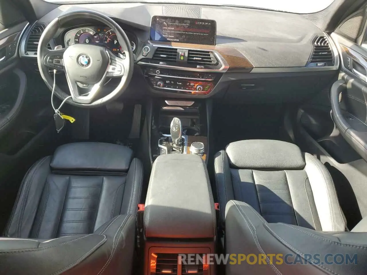 8 fotografías del automóvil dañado 5UXTR9C58KLD93442 BMW X3 2019