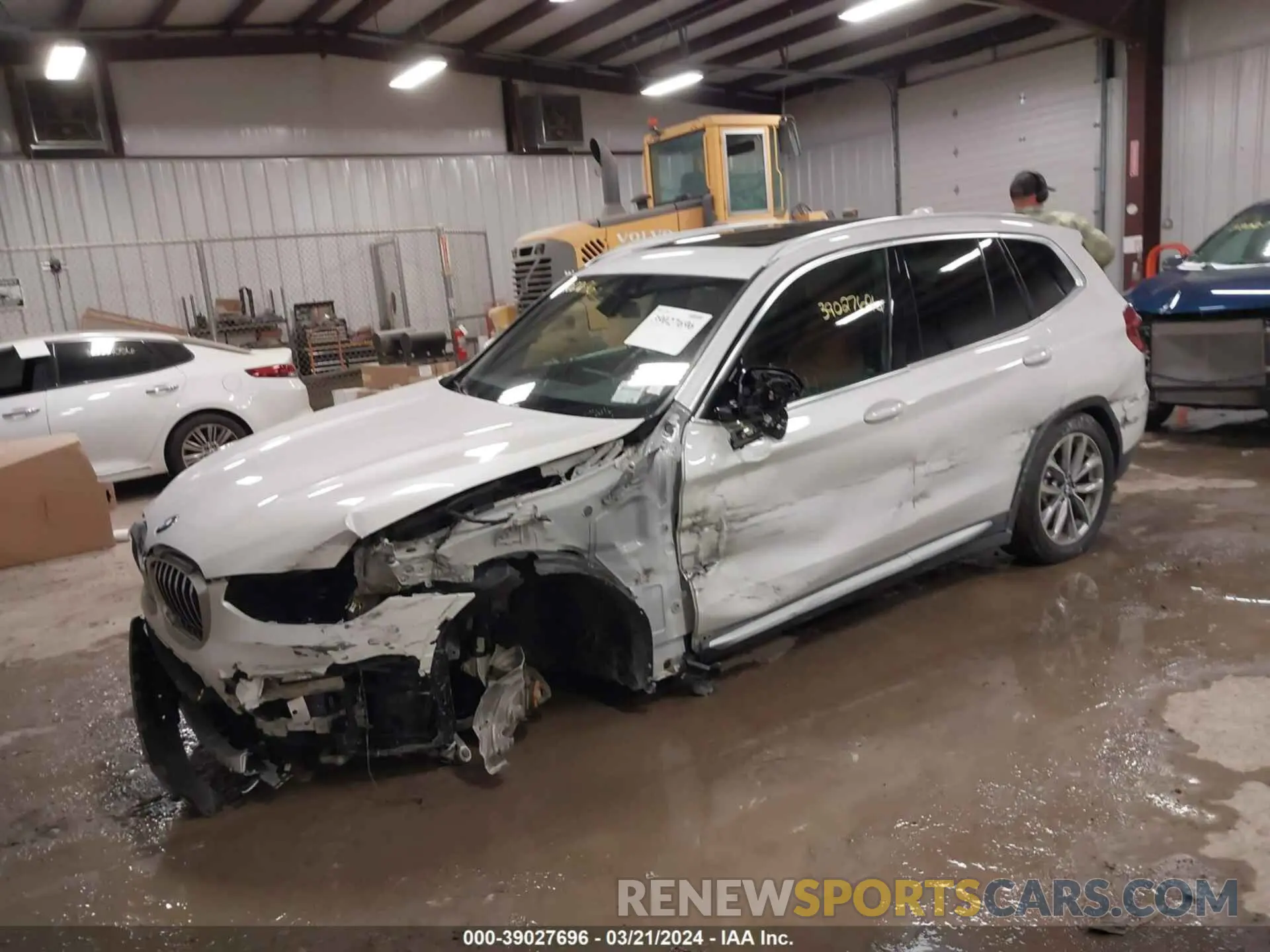 2 fotografías del automóvil dañado 5UXTR9C58KLD95949 BMW X3 2019