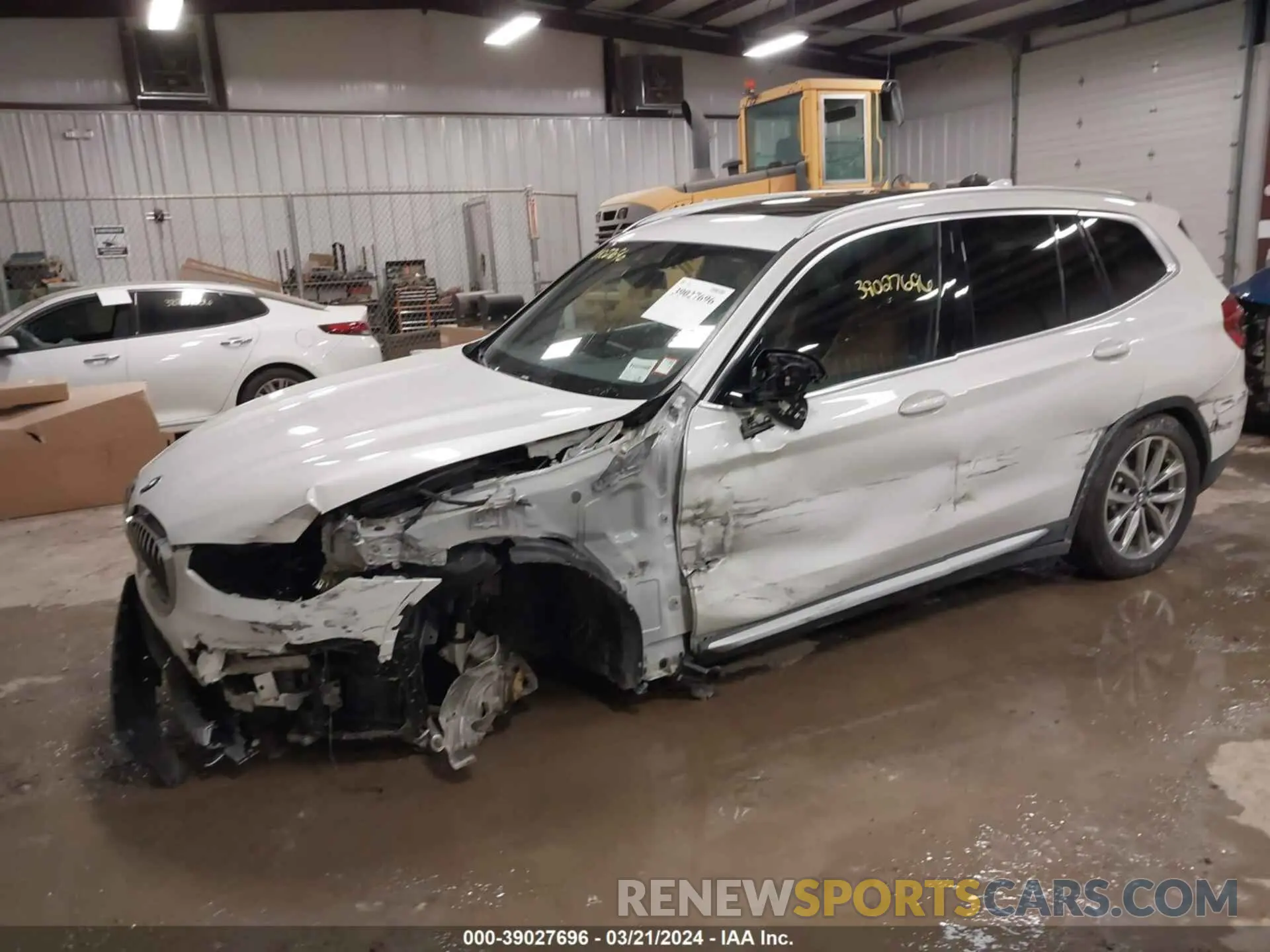 6 fotografías del automóvil dañado 5UXTR9C58KLD95949 BMW X3 2019