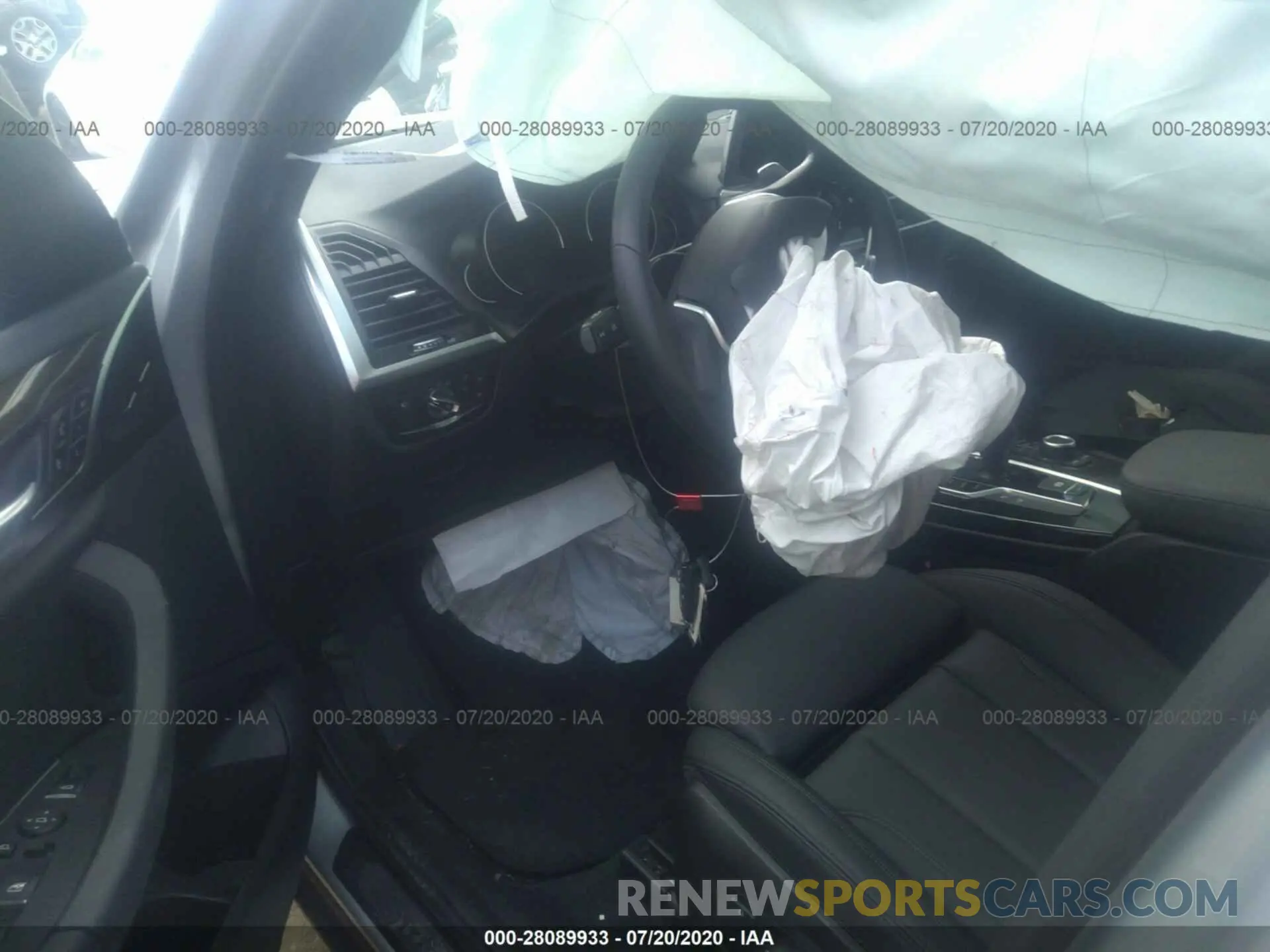 5 fotografías del automóvil dañado 5UXTR9C58KLD96681 BMW X3 2019