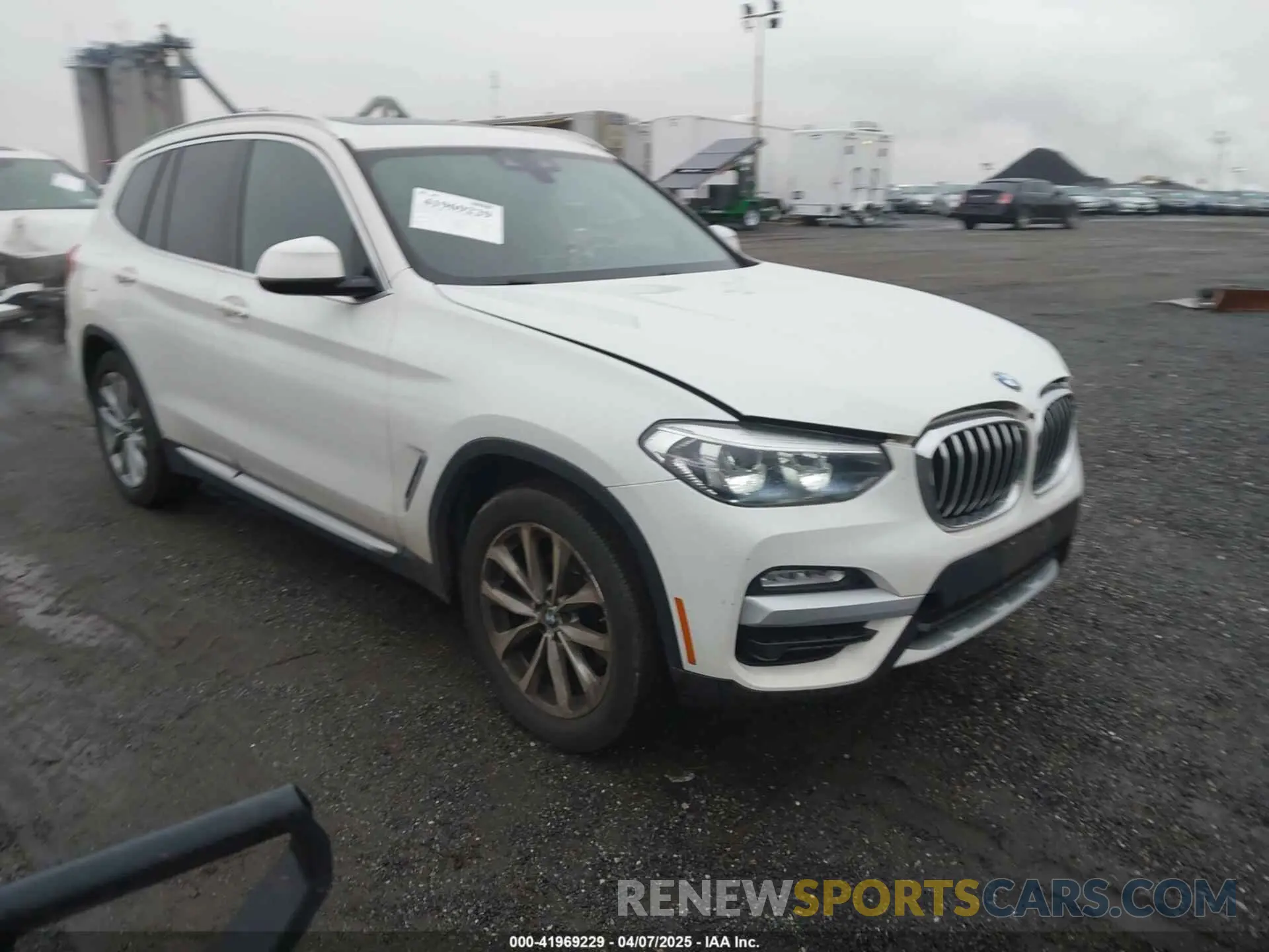 1 fotografías del automóvil dañado 5UXTR9C58KLD96857 BMW X3 2019