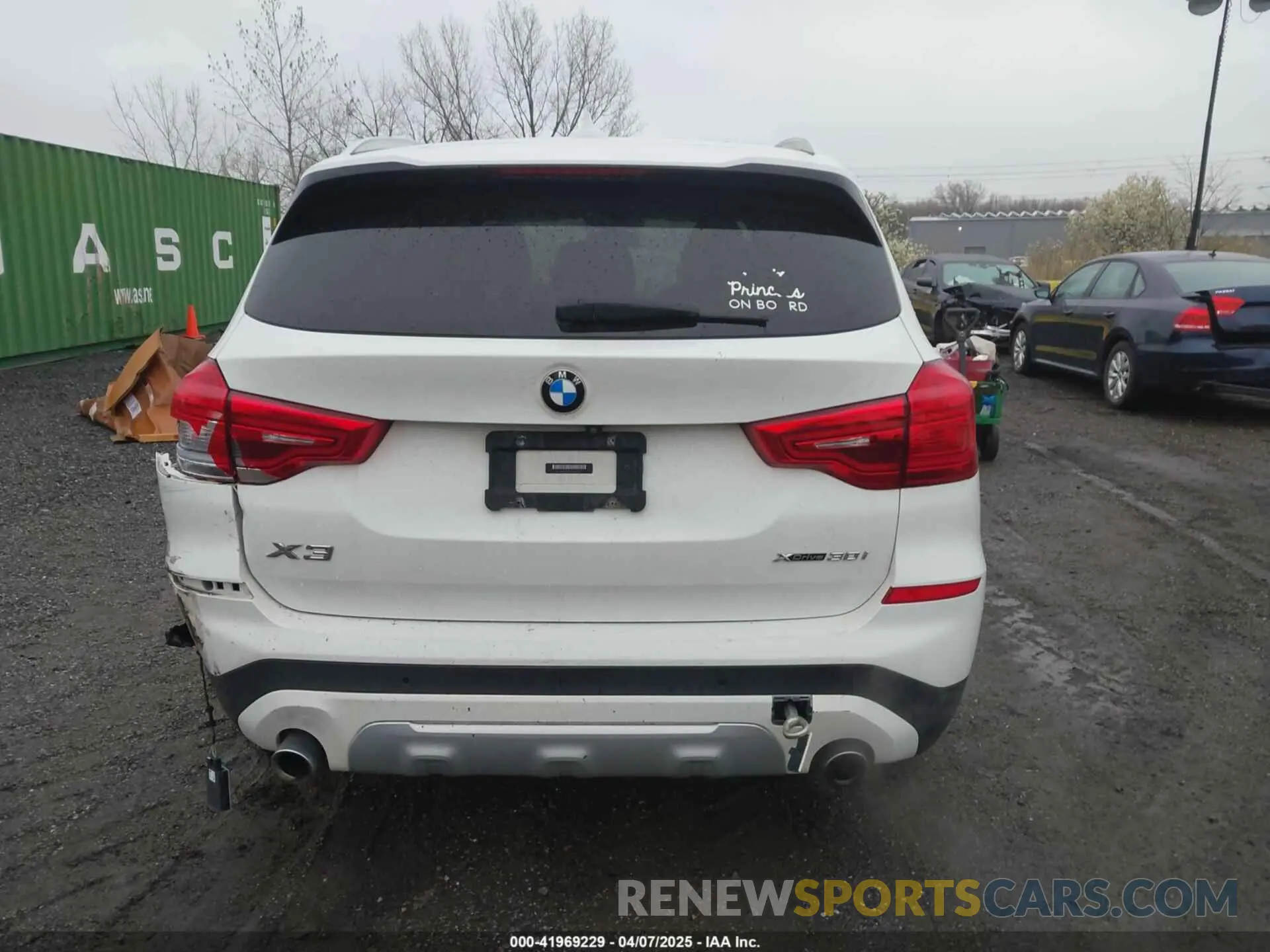 16 fotografías del automóvil dañado 5UXTR9C58KLD96857 BMW X3 2019