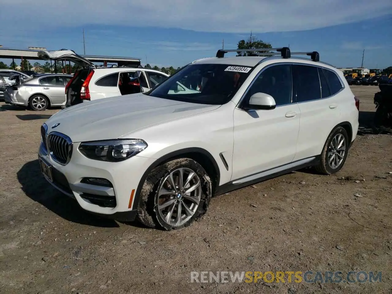 1 fotografías del automóvil dañado 5UXTR9C58KLE19988 BMW X3 2019