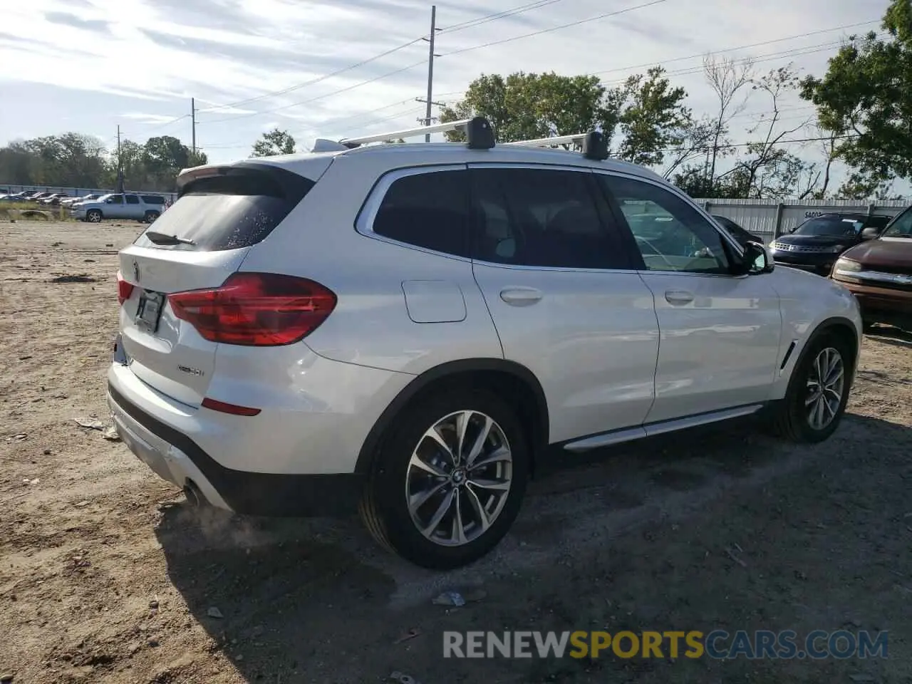 3 fotografías del automóvil dañado 5UXTR9C58KLE19988 BMW X3 2019