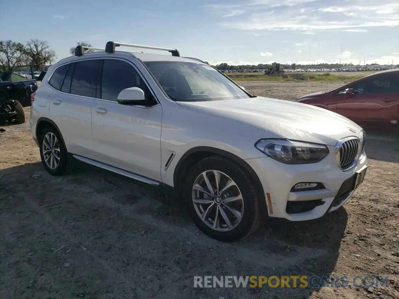4 fotografías del automóvil dañado 5UXTR9C58KLE19988 BMW X3 2019