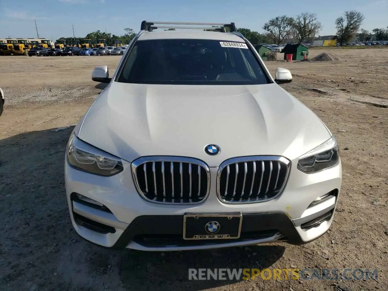 5 fotografías del automóvil dañado 5UXTR9C58KLE19988 BMW X3 2019
