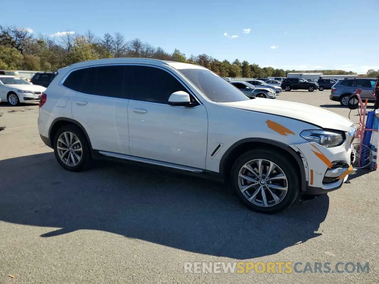 4 fotografías del automóvil dañado 5UXTR9C58KLP77864 BMW X3 2019