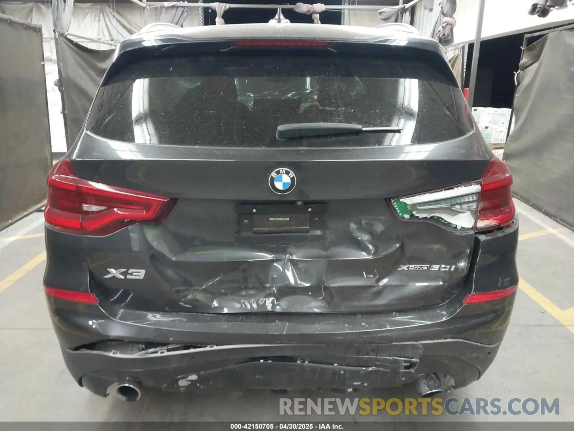 15 fotografías del automóvil dañado 5UXTR9C58KLP91960 BMW X3 2019