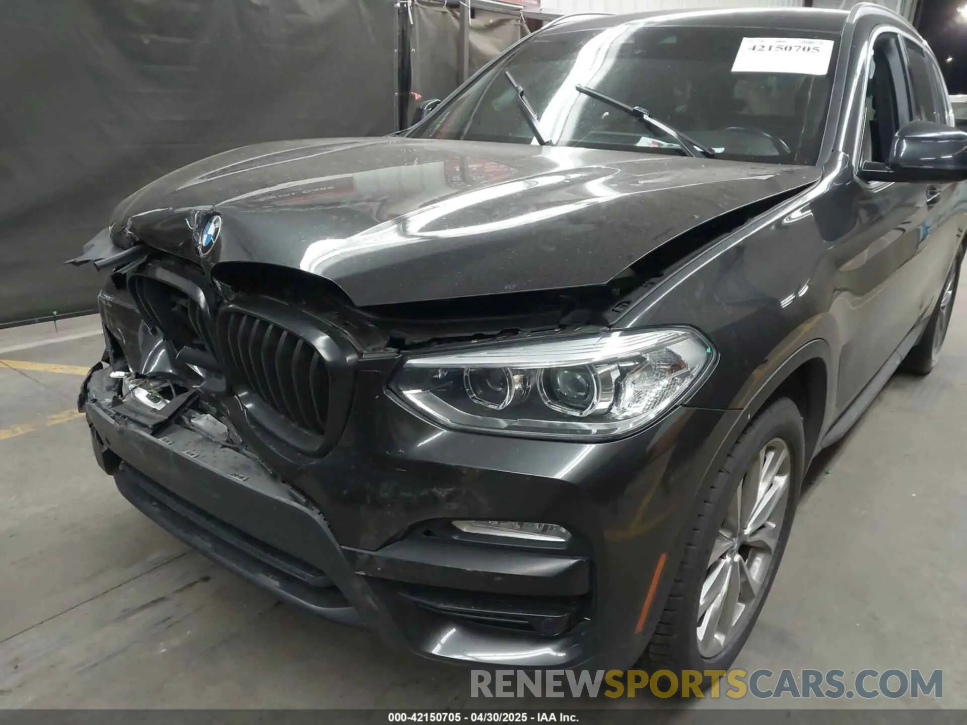 6 fotografías del automóvil dañado 5UXTR9C58KLP91960 BMW X3 2019