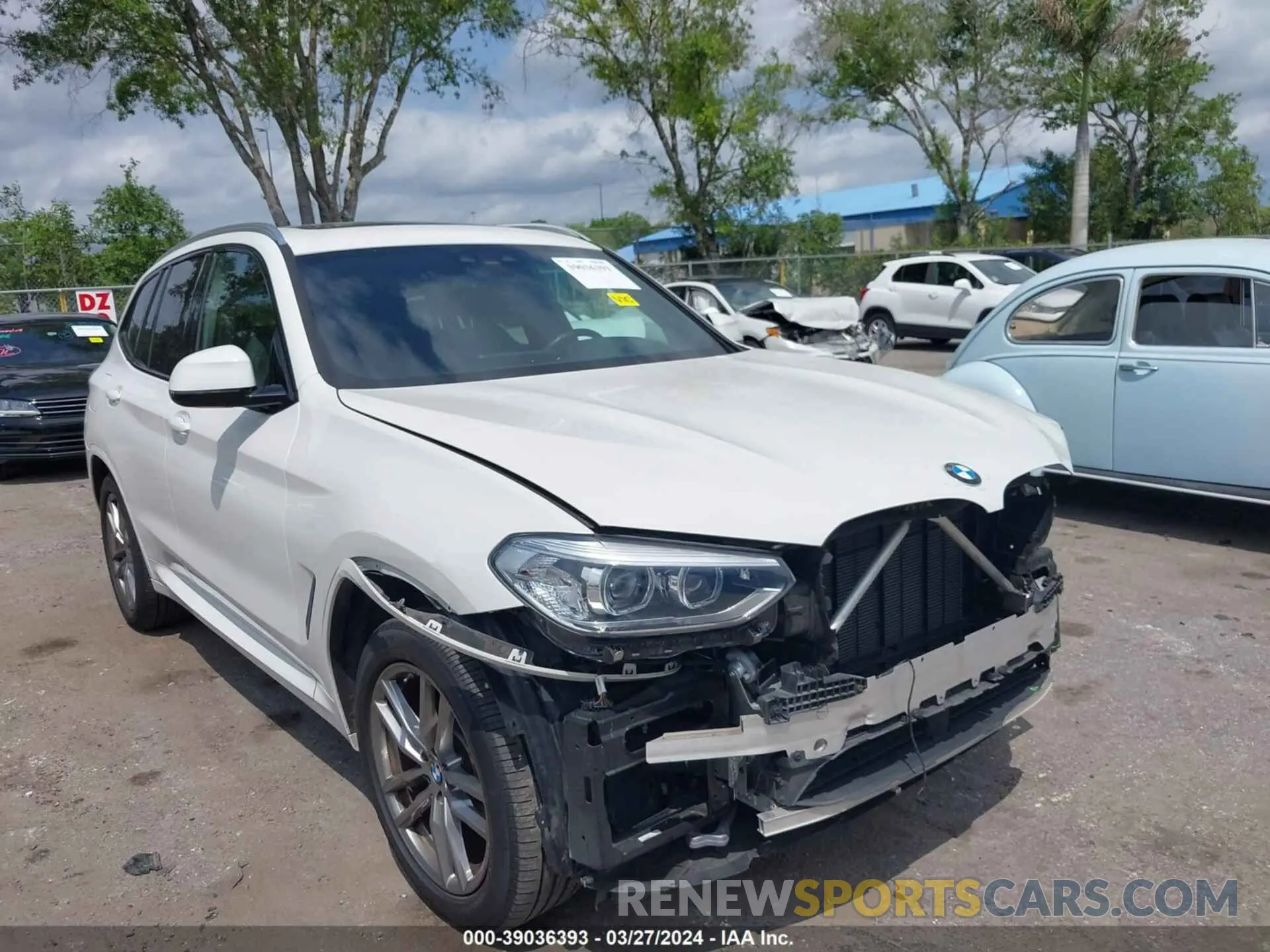 1 fotografías del automóvil dañado 5UXTR9C58KLP95314 BMW X3 2019