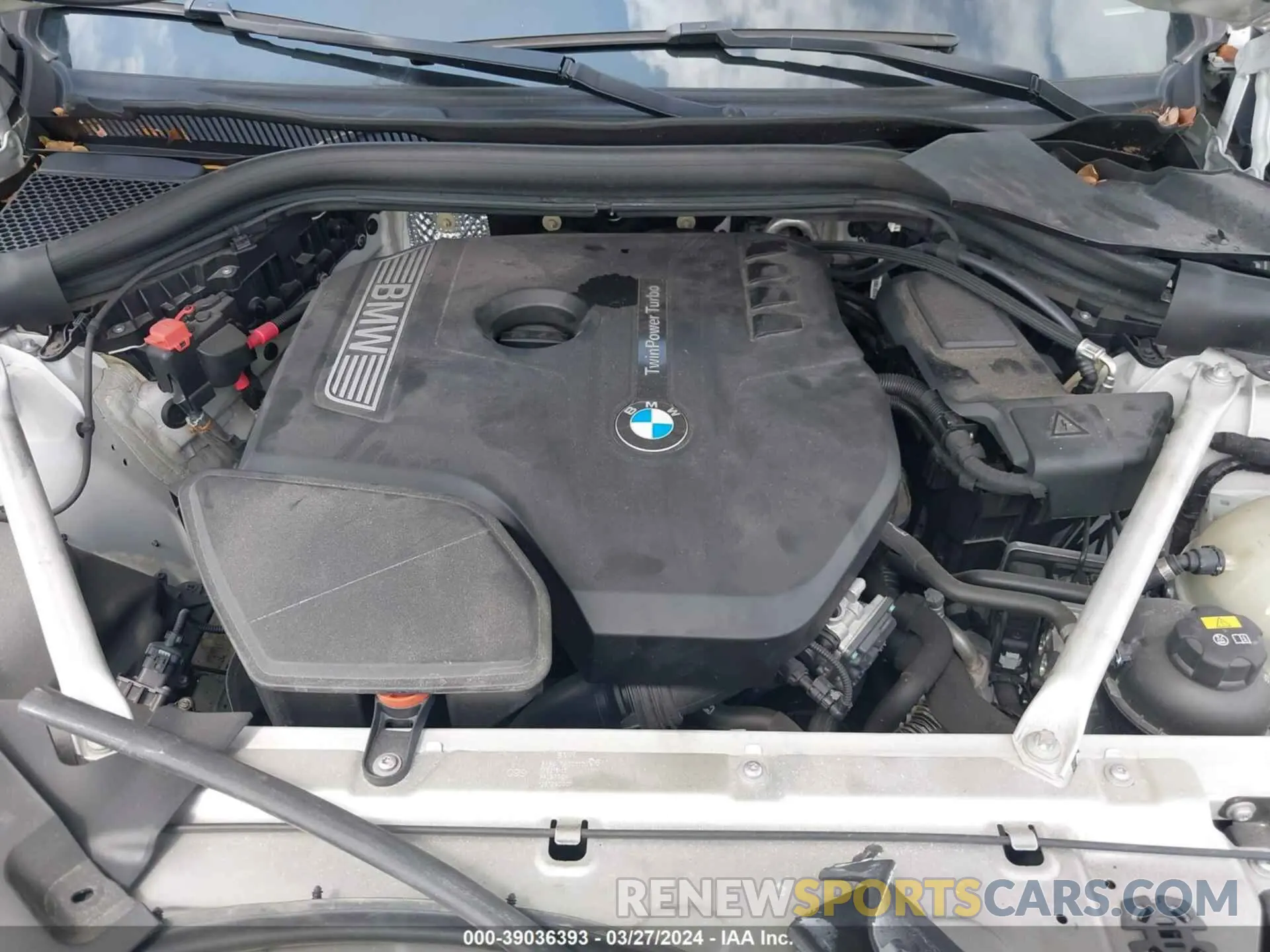 10 fotografías del automóvil dañado 5UXTR9C58KLP95314 BMW X3 2019