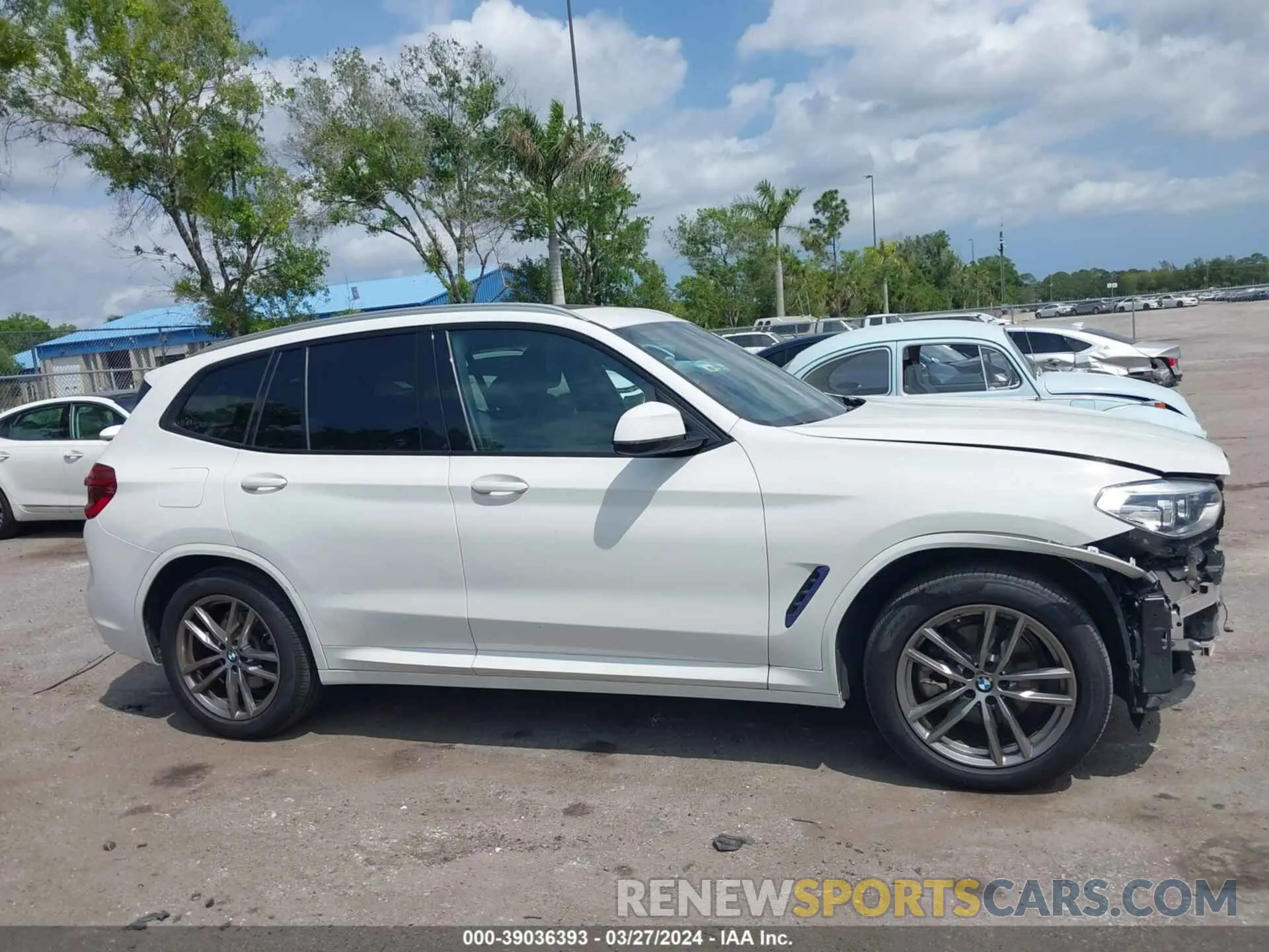 14 fotografías del automóvil dañado 5UXTR9C58KLP95314 BMW X3 2019