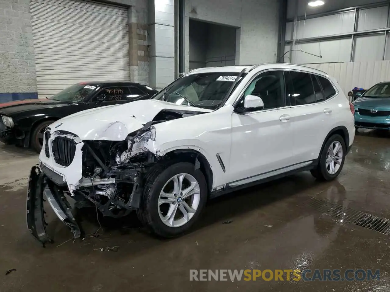 1 fotografías del automóvil dañado 5UXTR9C59KLD90260 BMW X3 2019