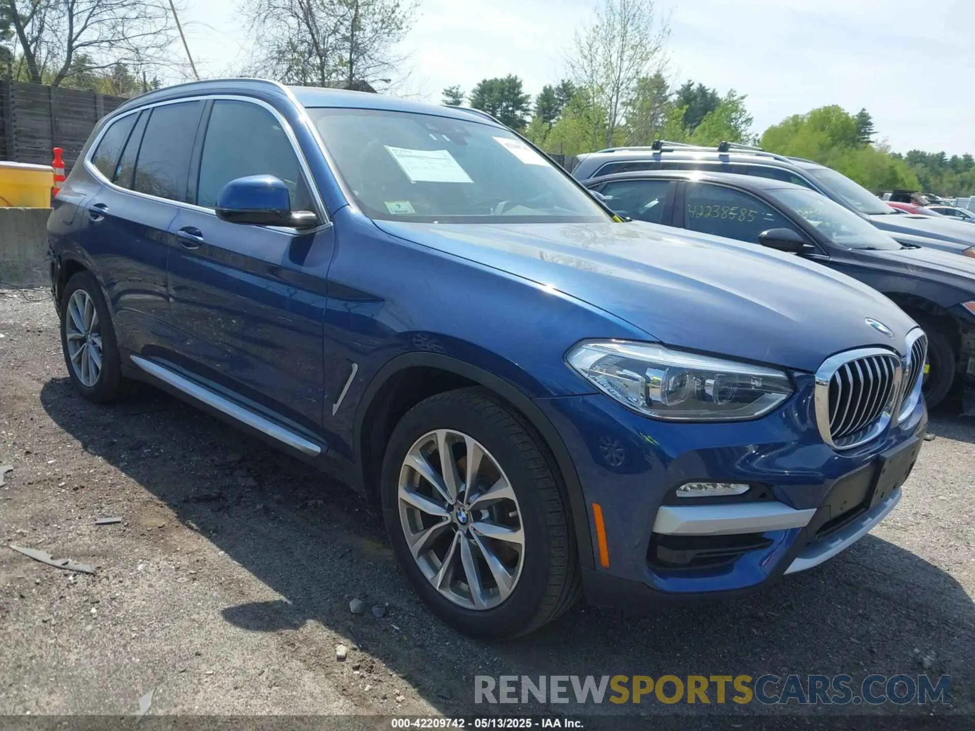 1 fotografías del automóvil dañado 5UXTR9C59KLD93739 BMW X3 2019