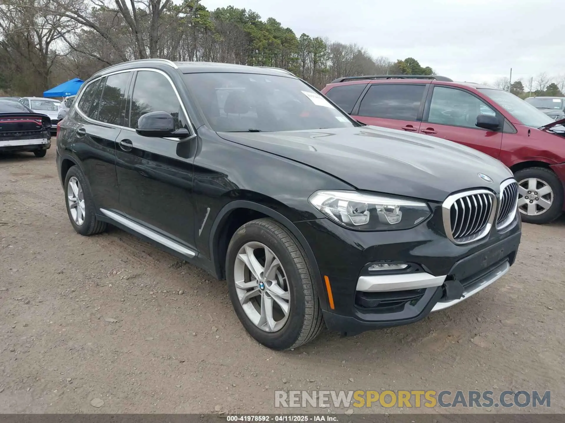 1 fotografías del automóvil dañado 5UXTR9C59KLE12418 BMW X3 2019
