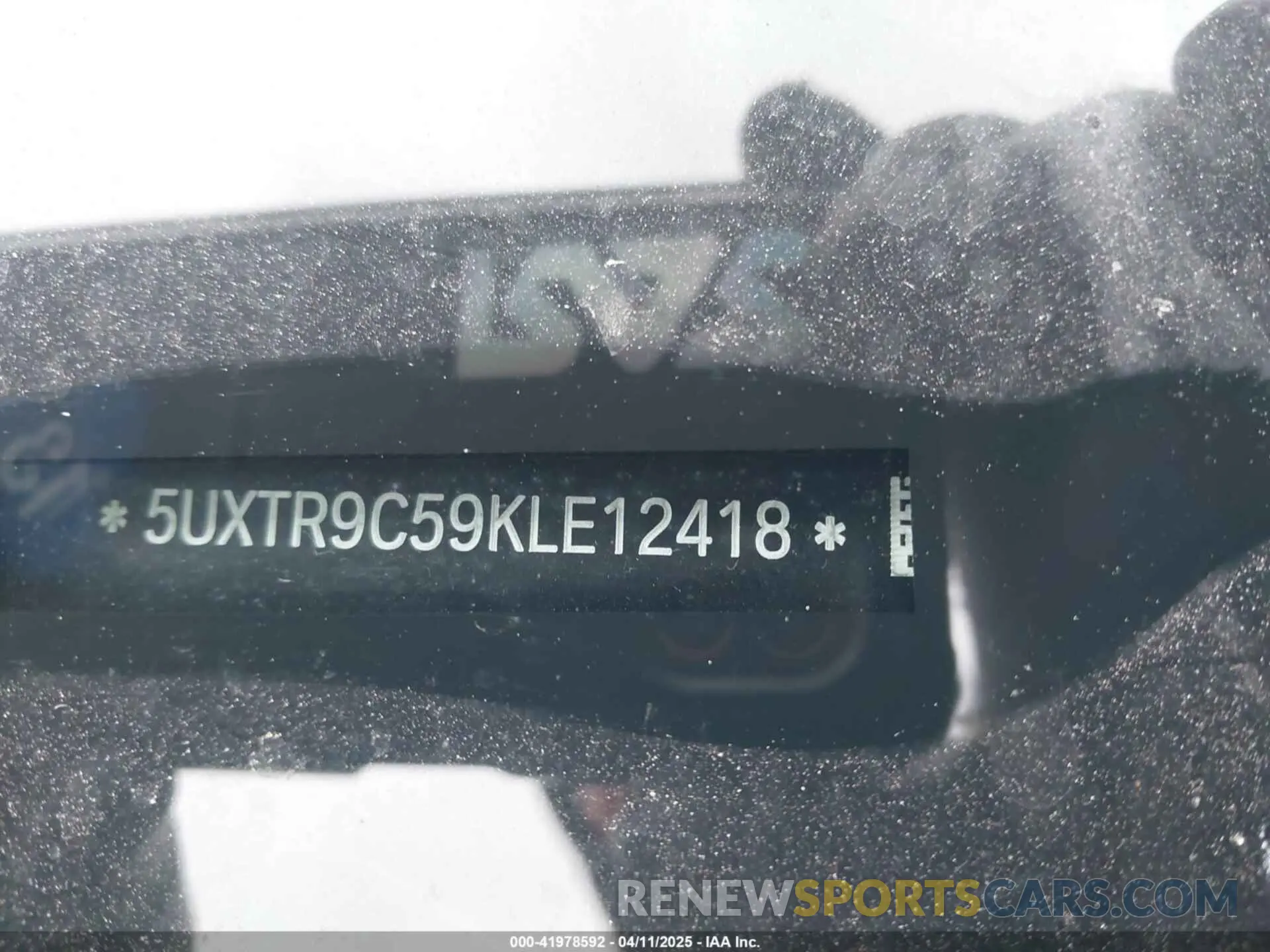 17 fotografías del automóvil dañado 5UXTR9C59KLE12418 BMW X3 2019