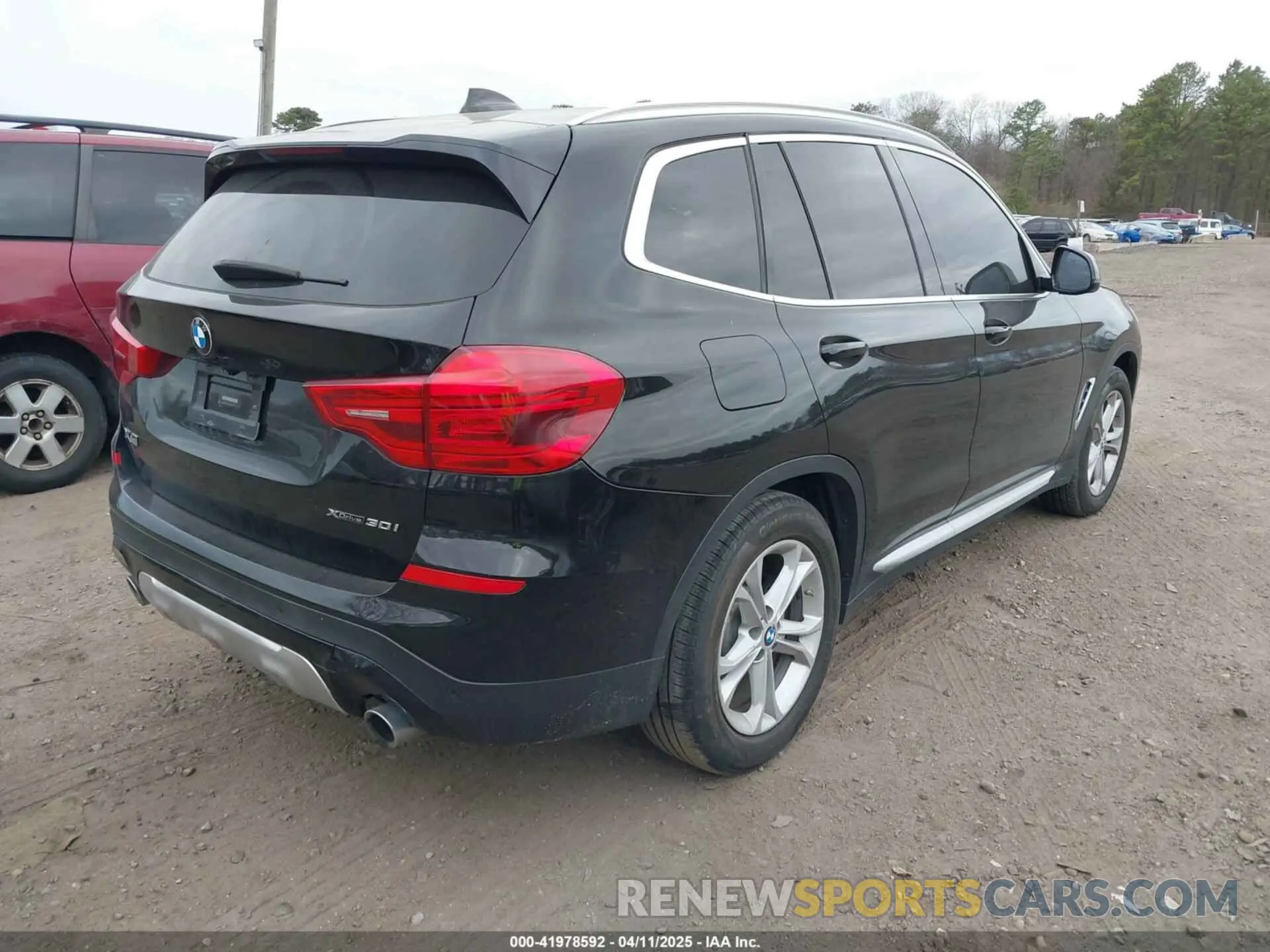 4 fotografías del automóvil dañado 5UXTR9C59KLE12418 BMW X3 2019