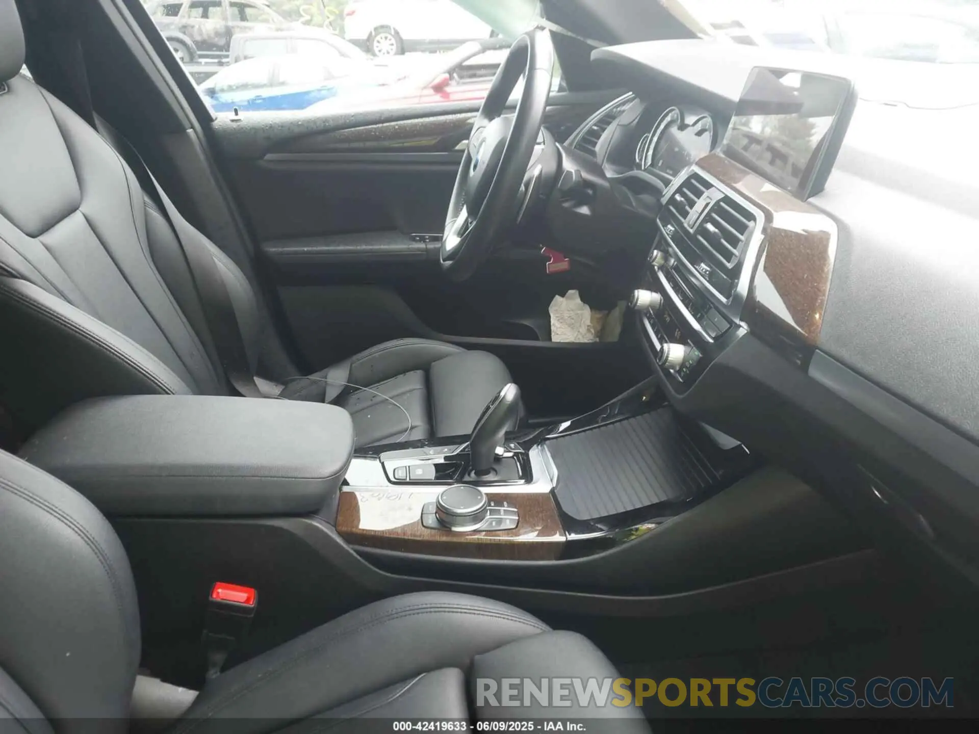 5 fotografías del automóvil dañado 5UXTR9C59KLE13195 BMW X3 2019