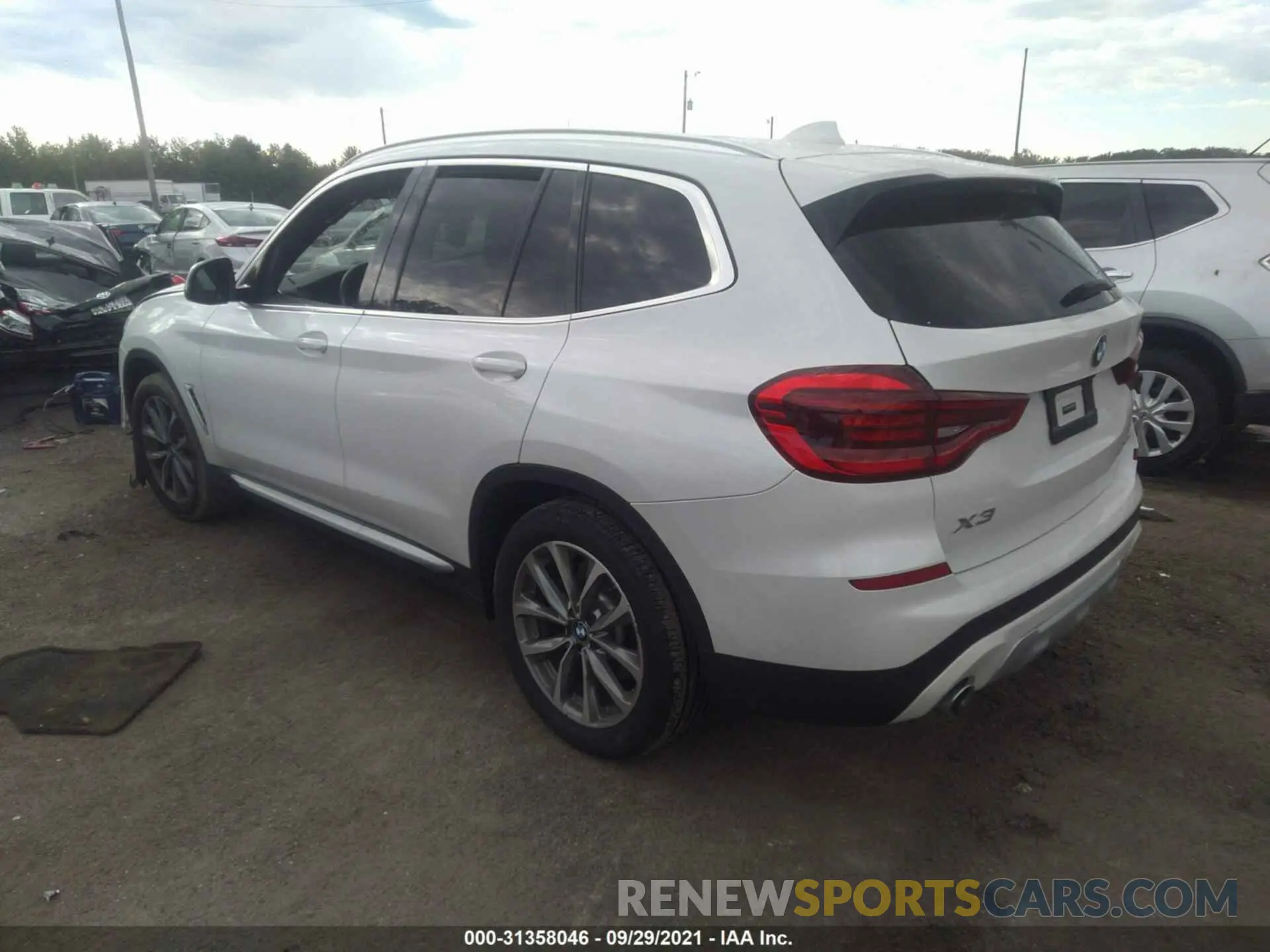 3 fotografías del automóvil dañado 5UXTR9C59KLE17845 BMW X3 2019