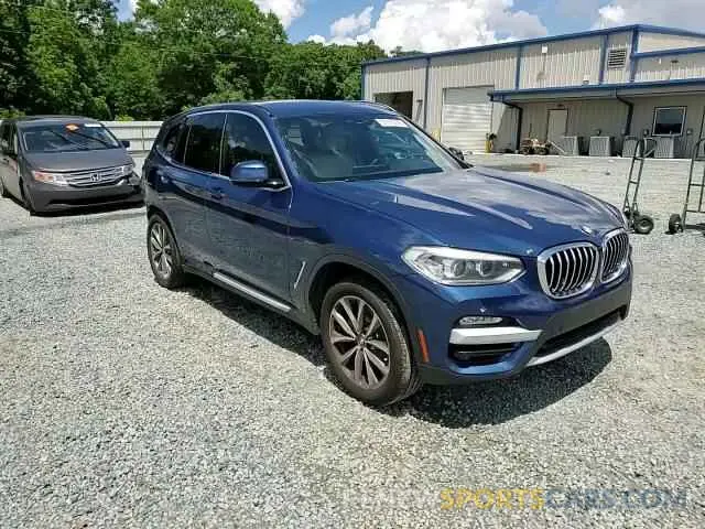 14 fotografías del automóvil dañado 5UXTR9C59KLR04797 BMW X3 2019