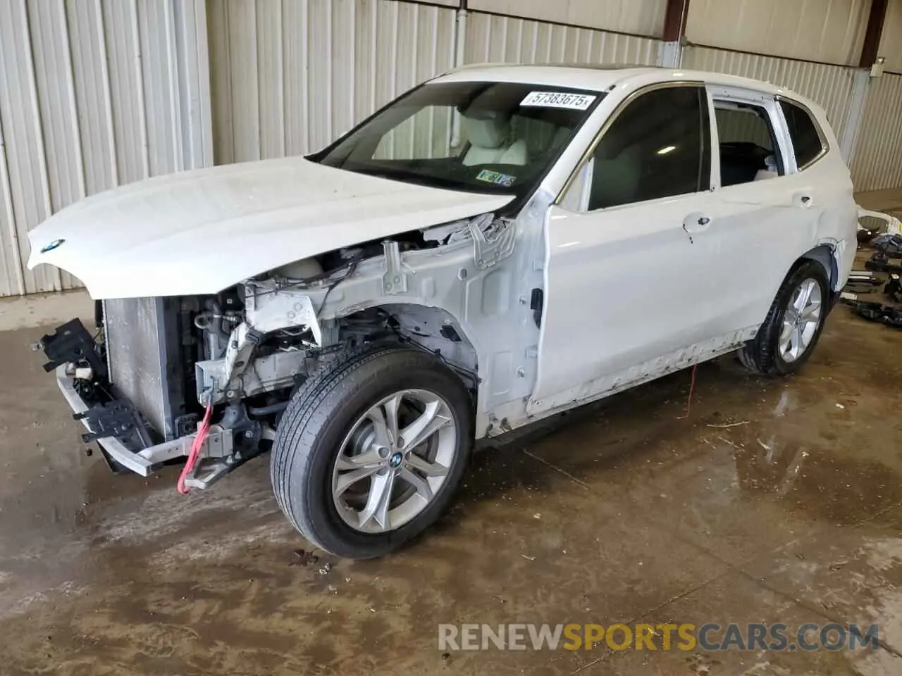 1 fotografías del automóvil dañado 5UXTR9C5XKLD93622 BMW X3 2019