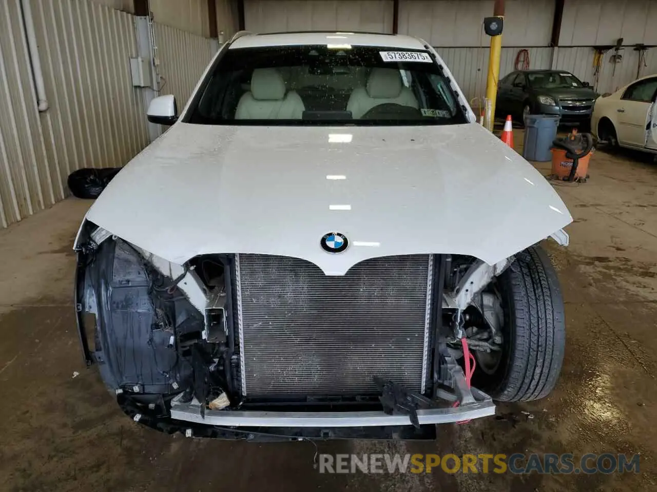 5 fotografías del automóvil dañado 5UXTR9C5XKLD93622 BMW X3 2019