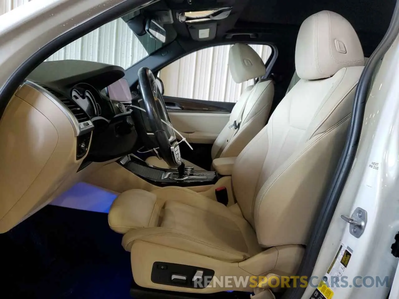7 fotografías del automóvil dañado 5UXTR9C5XKLD93622 BMW X3 2019