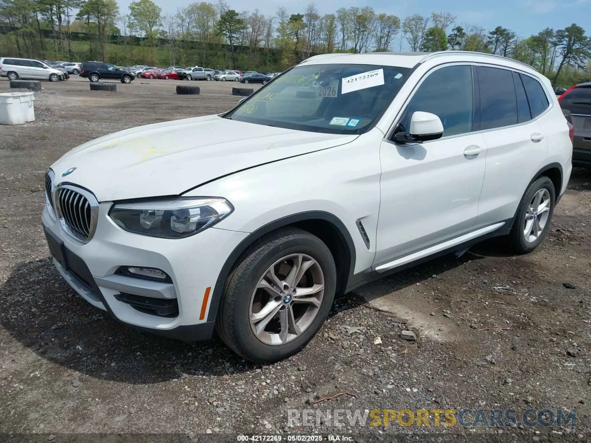2 fotografías del automóvil dañado 5UXTR9C5XKLD95127 BMW X3 2019