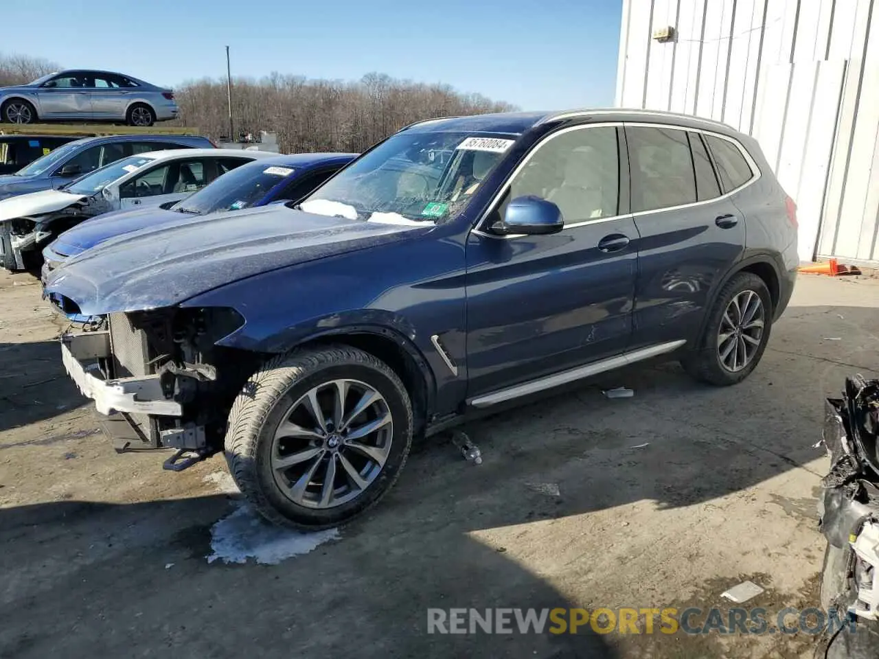 1 fotografías del automóvil dañado 5UXTR9C5XKLD95323 BMW X3 2019
