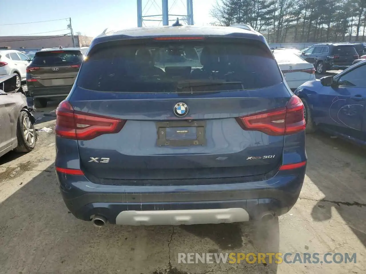 6 fotografías del automóvil dañado 5UXTR9C5XKLD95323 BMW X3 2019