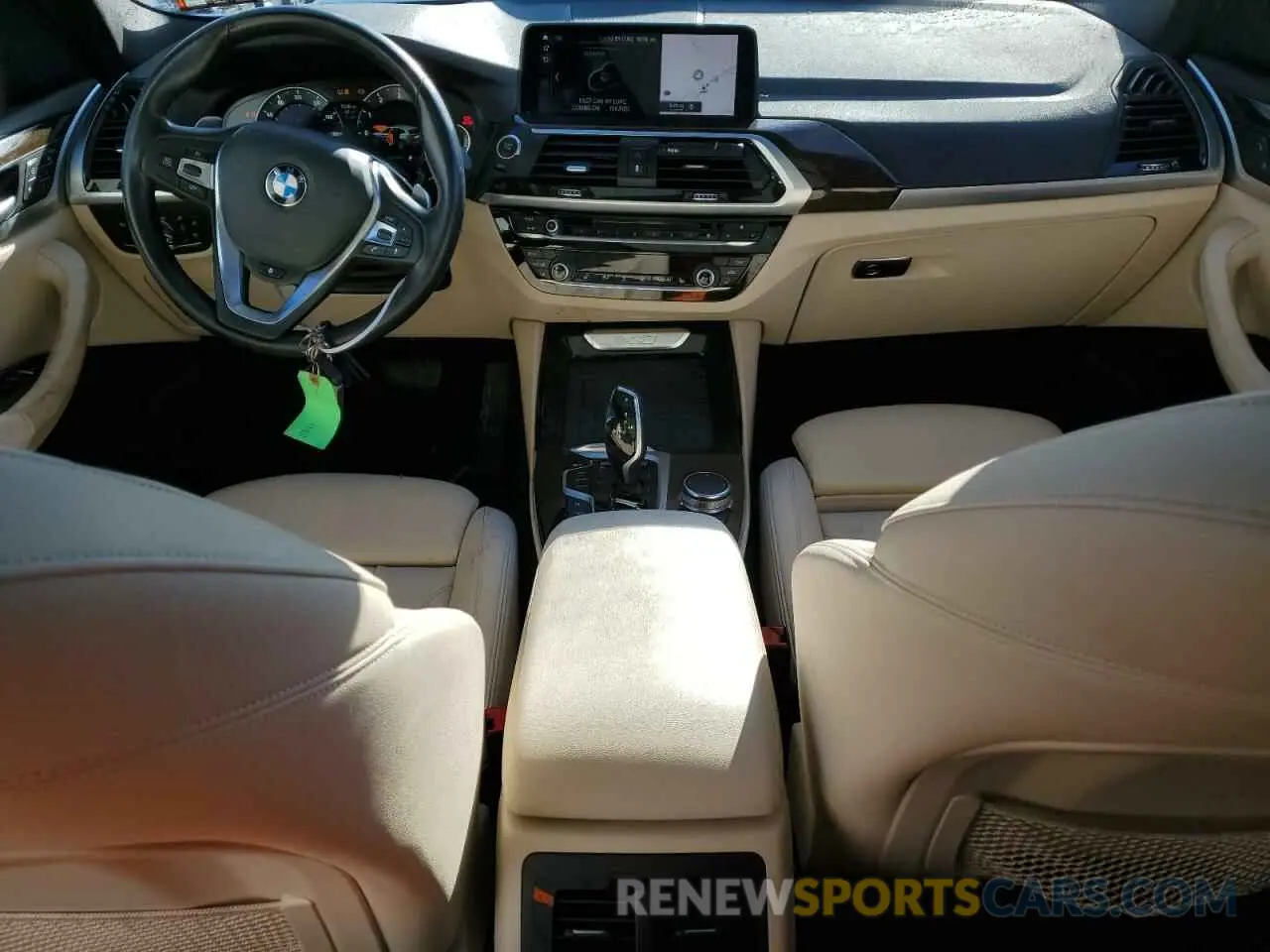 8 fotografías del automóvil dañado 5UXTR9C5XKLD95323 BMW X3 2019