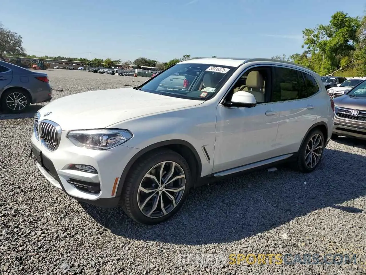 1 fotografías del automóvil dañado 5UXTR9C5XKLD96567 BMW X3 2019