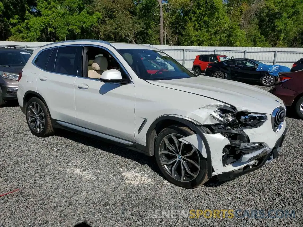 4 fotografías del automóvil dañado 5UXTR9C5XKLD96567 BMW X3 2019