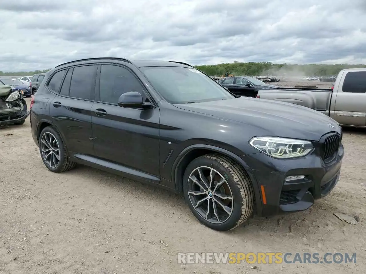 4 fotografías del automóvil dañado 5UXTR9C5XKLD98559 BMW X3 2019