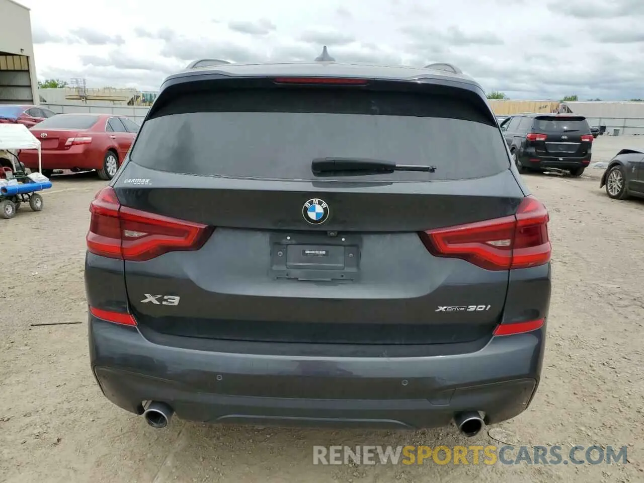 6 fotografías del automóvil dañado 5UXTR9C5XKLD98559 BMW X3 2019