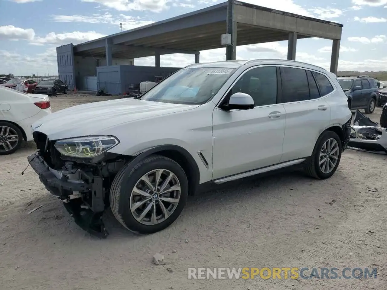 1 fotografías del automóvil dañado 5UXTR9C5XKLE13013 BMW X3 2019